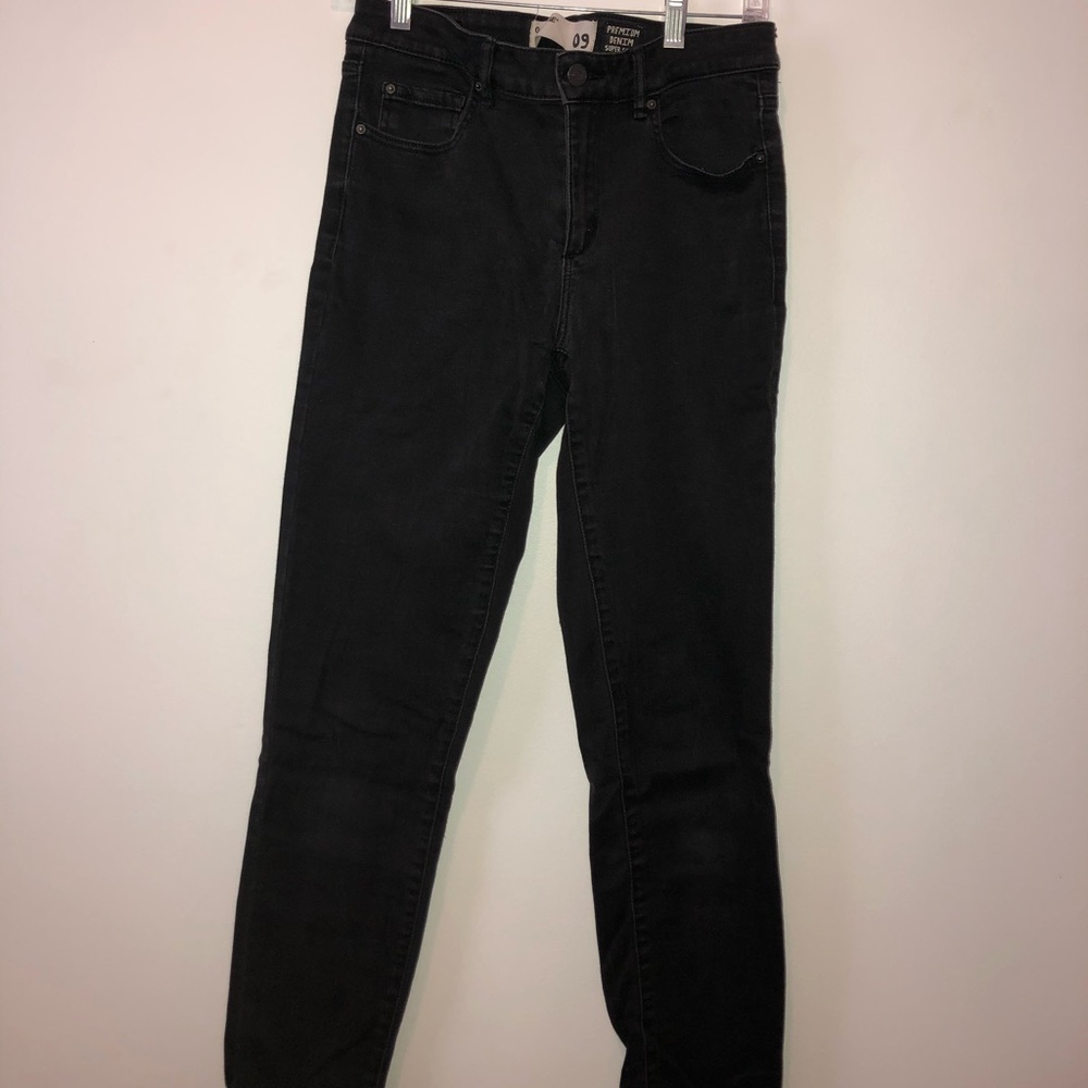 Garage black skinny jeans